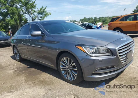 2015 Hyundai Genesis 3.8L from USA, damaged, VIN KMHGN4JE8FU073728